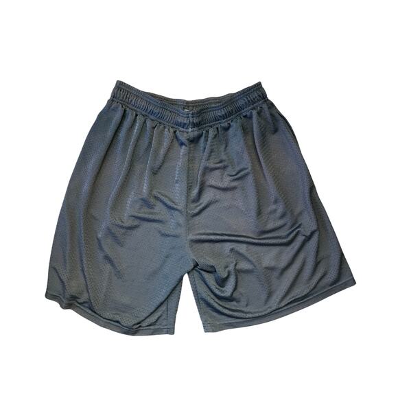 Russell Athletic Mesh Shorts Men’s Large Gray Lightweight Gym Training - Picture 4 of 4